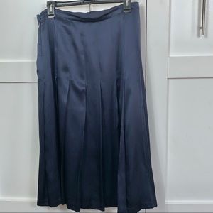 Designer silk skirt